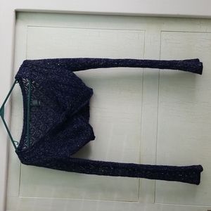 Juniors' sweater top